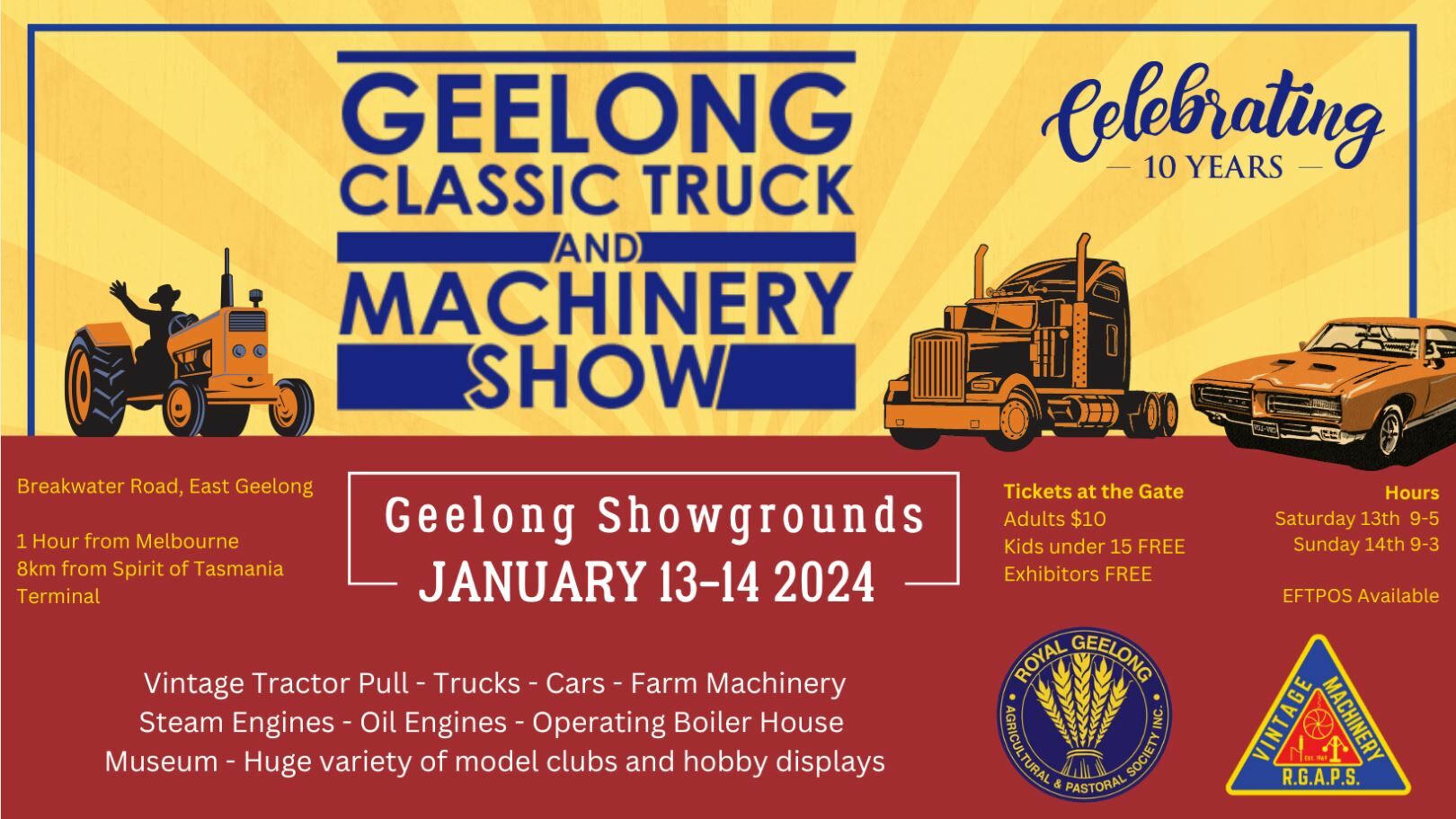Geelong Machinery Show 2024